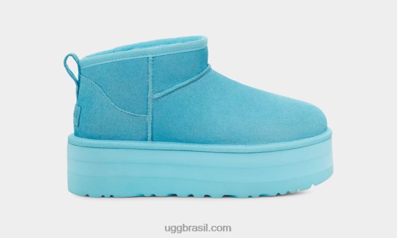 céu de verão 4VTTD634 UGG todo gênero plataforma ultra mini clássica