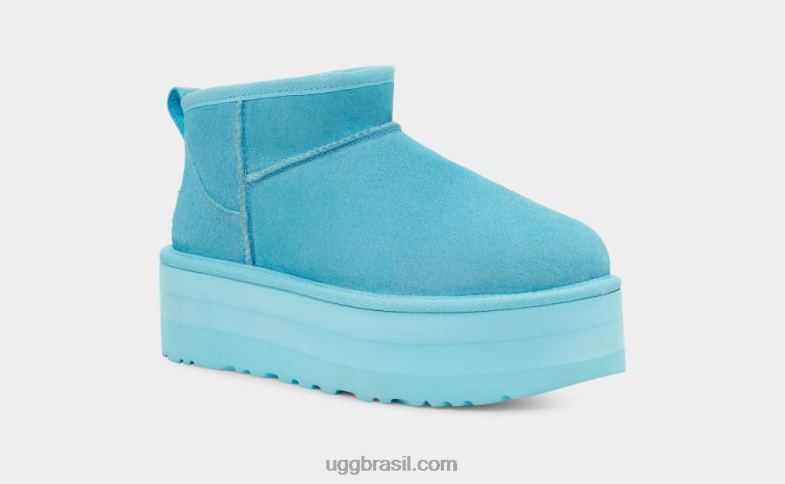 céu de verão 4VTTD634 UGG todo gênero plataforma ultra mini clássica