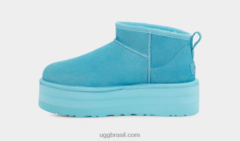céu de verão 4VTTD634 UGG todo gênero plataforma ultra mini clássica