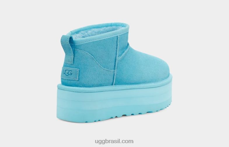 céu de verão 4VTTD634 UGG todo gênero plataforma ultra mini clássica