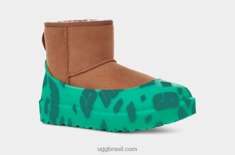 verde esmeralda 4VTTD2049 UGG todo gênero gráfico de dispersão do protetor de inicialização