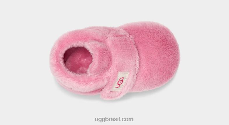 Chiclete 4VTTD2008 UGG bebê botinha bixbee e cobertor lovey