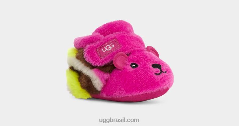 Sorbet de framboesa 4VTTD2032 UGG bebê bixbee ursinho de pelúcia
