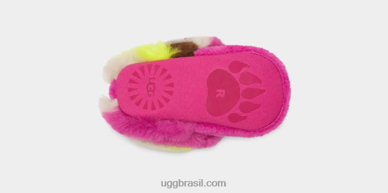 Sorbet de framboesa 4VTTD2032 UGG bebê bixbee ursinho de pelúcia