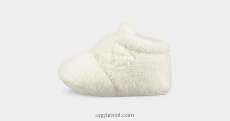 baunilha 4VTTD2009 UGG bebê botinha bixbee e cobertor lovey