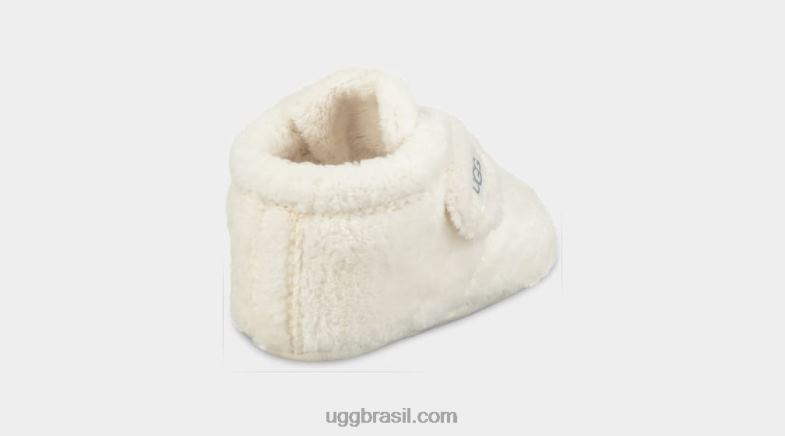 baunilha 4VTTD2009 UGG bebê botinha bixbee e cobertor lovey