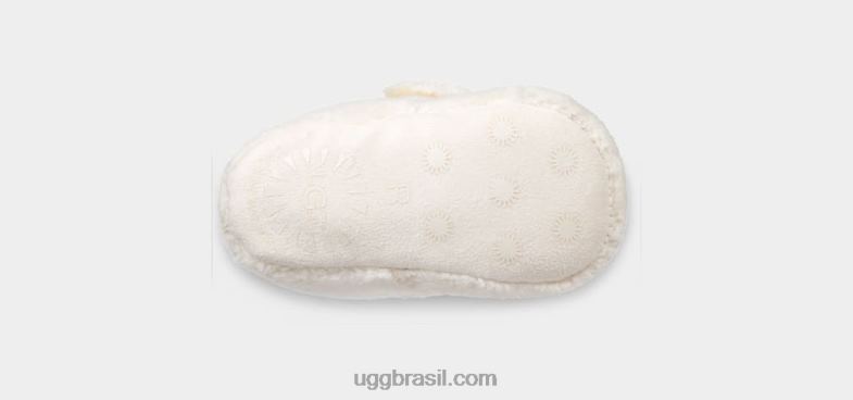 baunilha 4VTTD2009 UGG bebê botinha bixbee e cobertor lovey