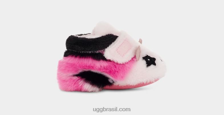 rosa/preto 4VTTD2029 UGG bebê bixbee panda stuffie