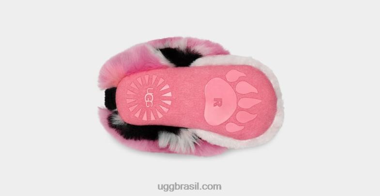 rosa/preto 4VTTD2029 UGG bebê bixbee panda stuffie