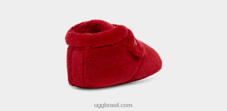 samba vermelho 4VTTD331 UGG bebê botinha bixbee e cobertor lovey