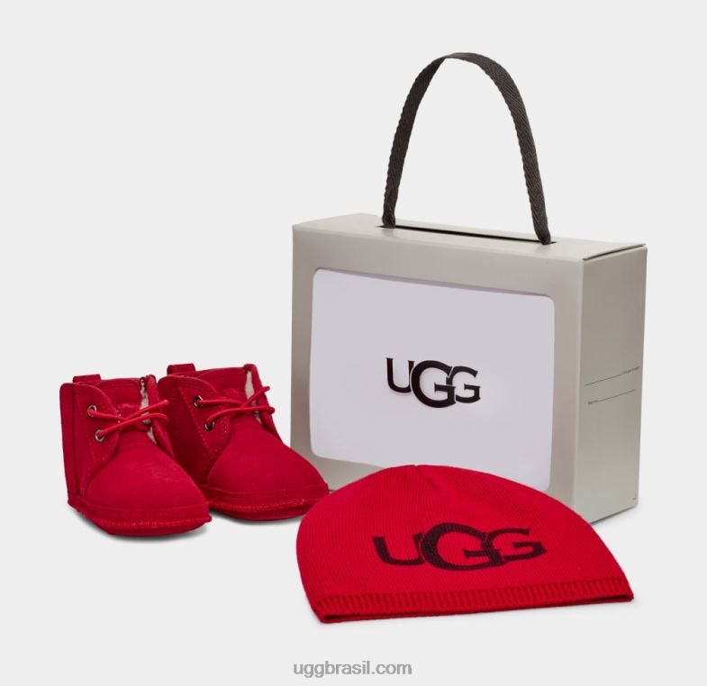 samba vermelho 4VTTD337 UGG bebê neumel & gorro