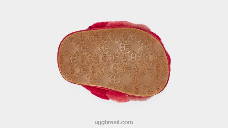 vermelho multi 4VTTD2040 UGG bebê fluff sim brilho metálico