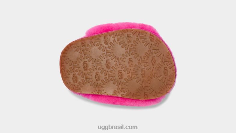 esteva 4VTTD2216 UGG bebê fluff sim slide e lovey