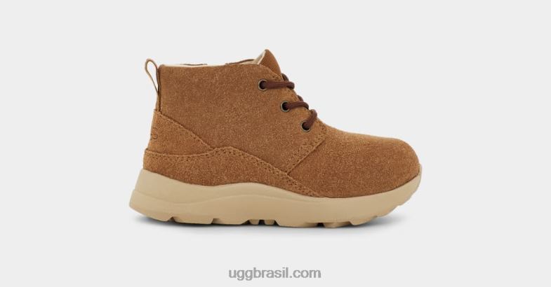 camurça castanha 4VTTD2095 UGG crianças canoa iii tempo