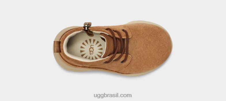 camurça castanha 4VTTD2095 UGG crianças canoa iii tempo