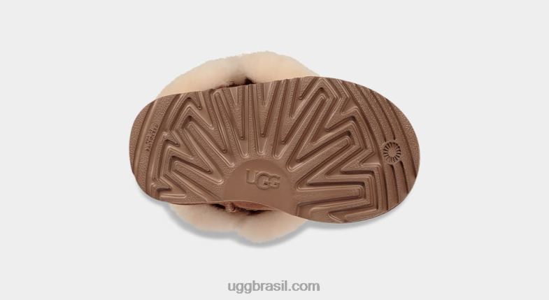 castanha 4VTTD1952 UGG crianças bota bailey button ii