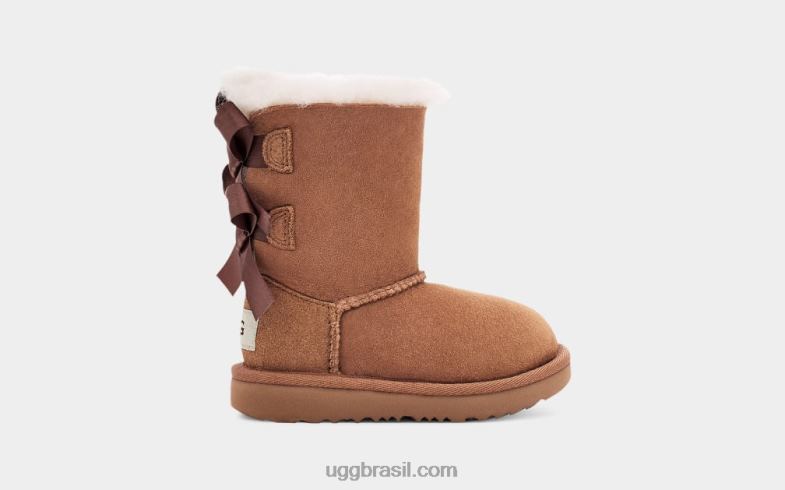 castanha 4VTTD1955 UGG crianças bota bailey bow ii