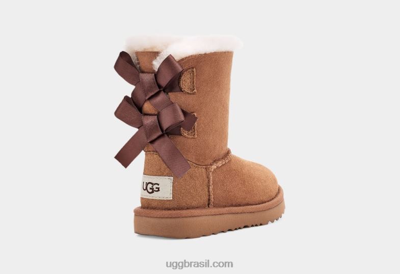 castanha 4VTTD1955 UGG crianças bota bailey bow ii