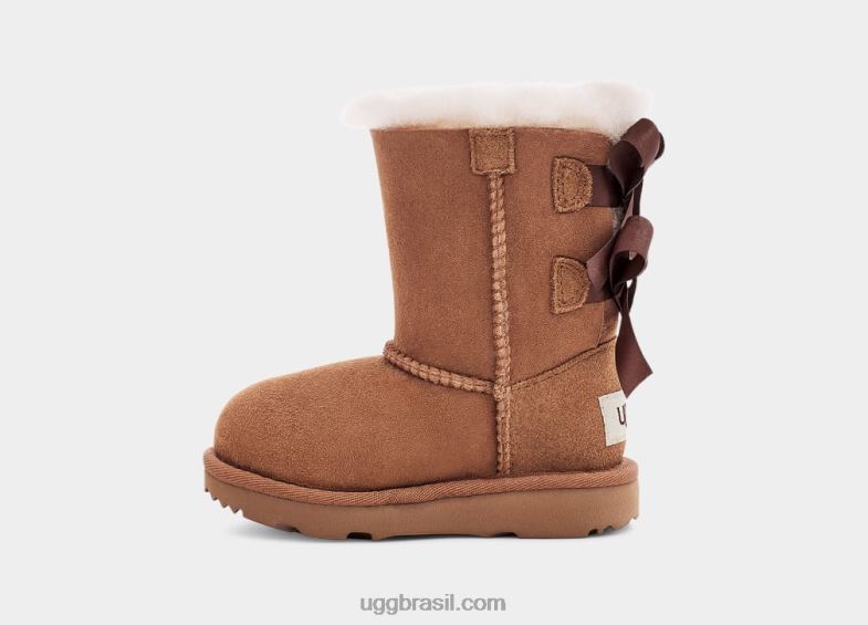castanha 4VTTD1955 UGG crianças bota bailey bow ii