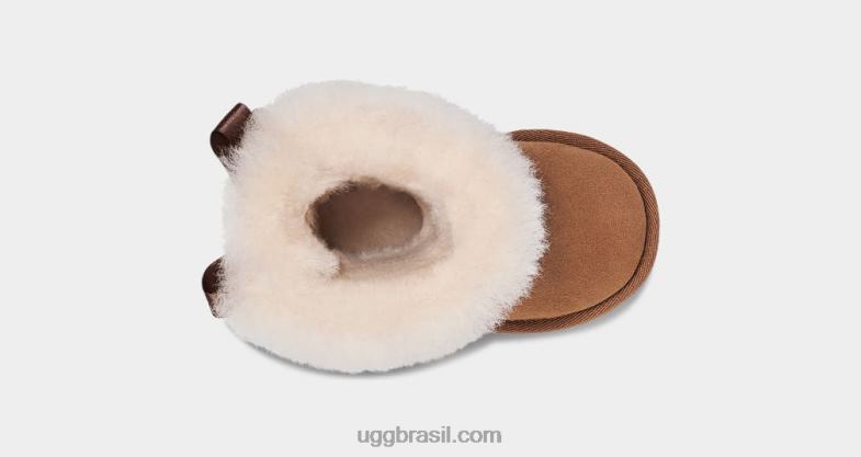 castanha 4VTTD1955 UGG crianças bota bailey bow ii