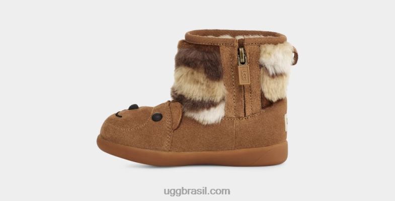 castanha 4VTTD319 UGG crianças ursinho de pelúcia