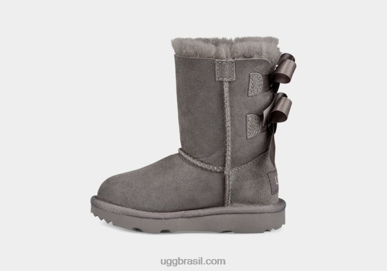 cinza 4VTTD1957 UGG crianças bota bailey bow ii