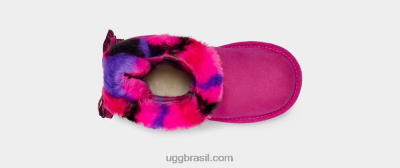 esteva 4VTTD2213 UGG crianças bailey bow xadrez punk