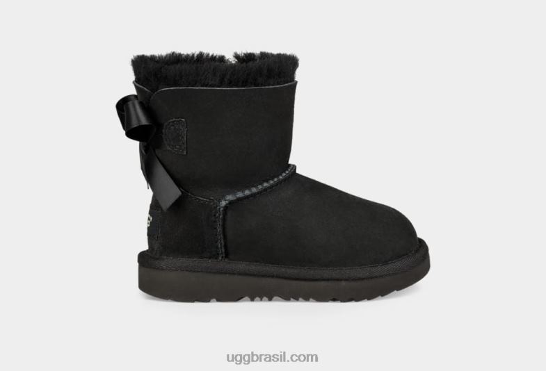 preto 4VTTD315 UGG crianças bota mini bailey bow ii