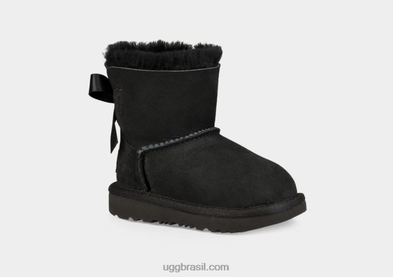 preto 4VTTD315 UGG crianças bota mini bailey bow ii