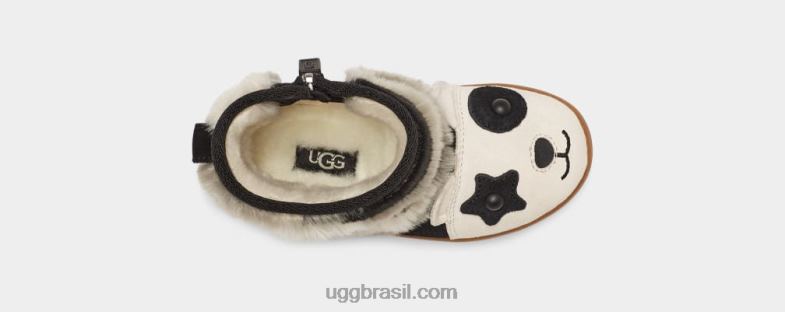 preto 4VTTD318 UGG crianças panda recheado