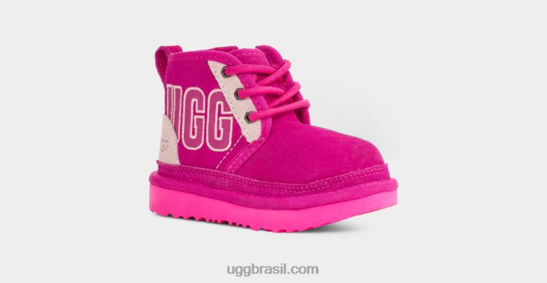 rosa multi 4VTTD1983 UGG crianças esboço gráfico neumel