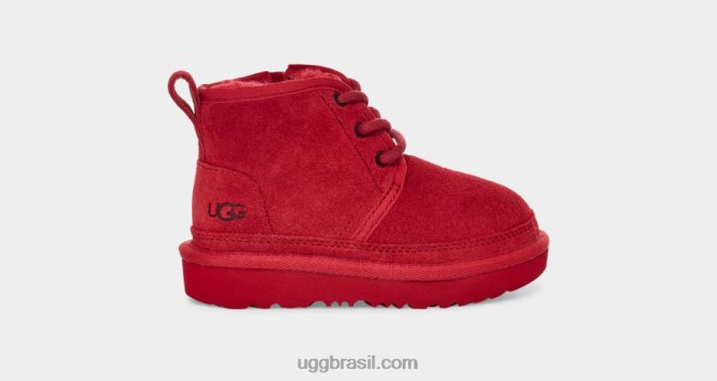 samba vermelho 4VTTD1964 UGG crianças bota neumel ii