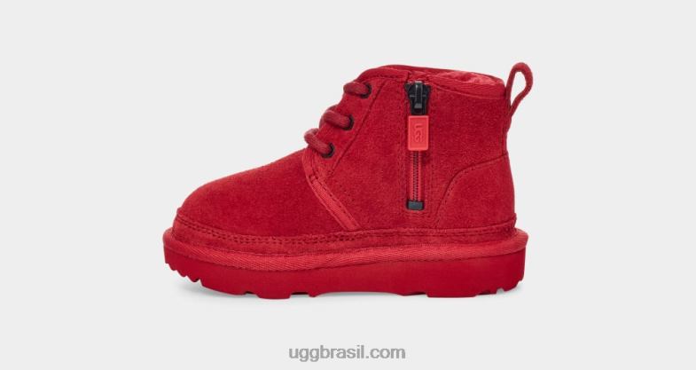 samba vermelho 4VTTD1964 UGG crianças bota neumel ii