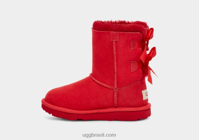 samba vermelho 4VTTD1976 UGG crianças bailey arco ii