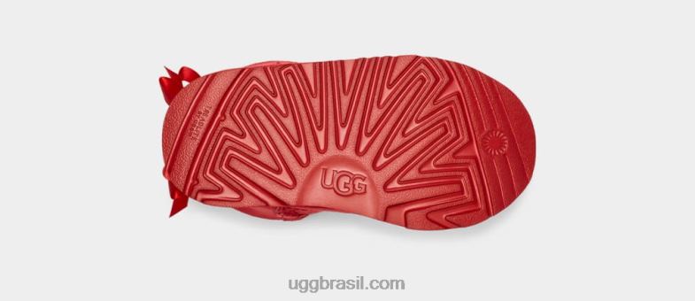 samba vermelho 4VTTD1976 UGG crianças bailey arco ii