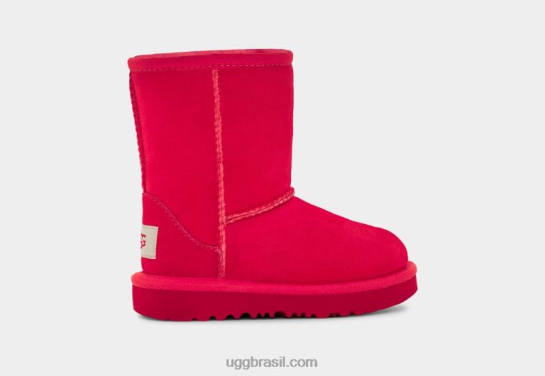 samba vermelho 4VTTD2003 UGG crianças inicialização clássica ii