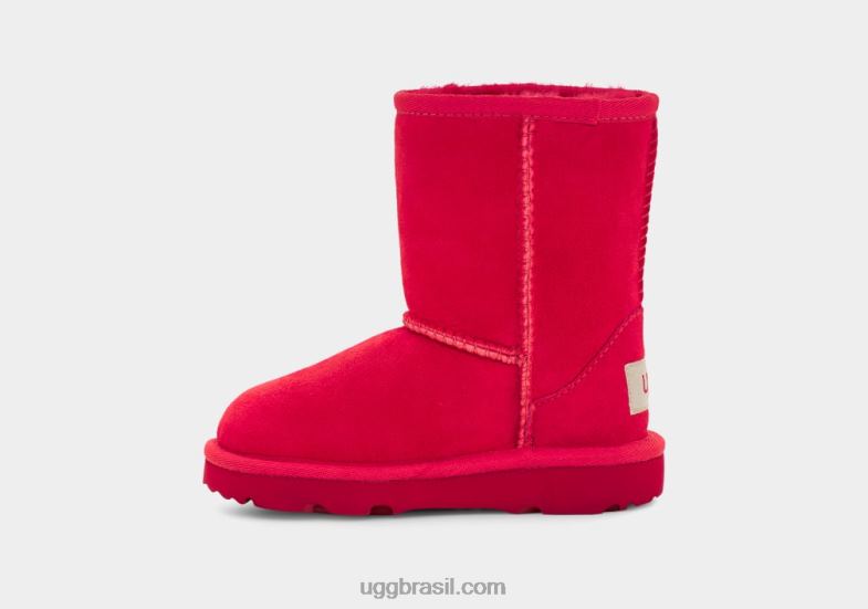 samba vermelho 4VTTD2003 UGG crianças inicialização clássica ii