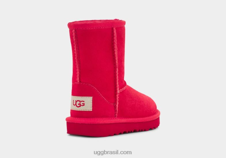 samba vermelho 4VTTD2003 UGG crianças inicialização clássica ii