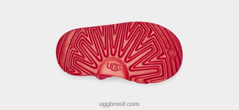 samba vermelho 4VTTD2003 UGG crianças inicialização clássica ii