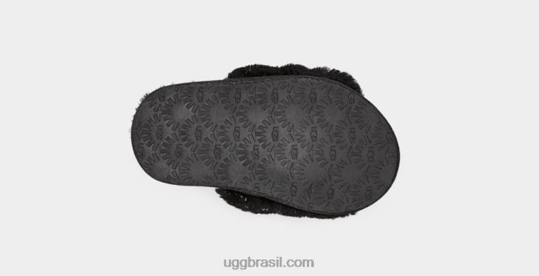 preto 4VTTD1995 UGG crianças fluff sim brilho metálico