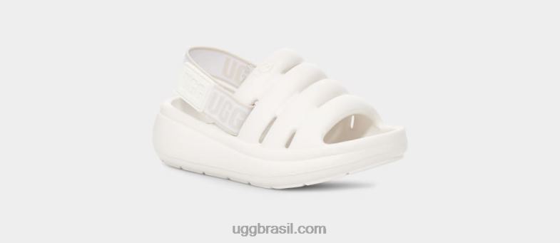 Branco brilhante 4VTTD1932 UGG crianças esporte sim
