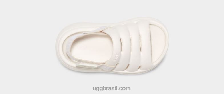 Branco brilhante 4VTTD1932 UGG crianças esporte sim