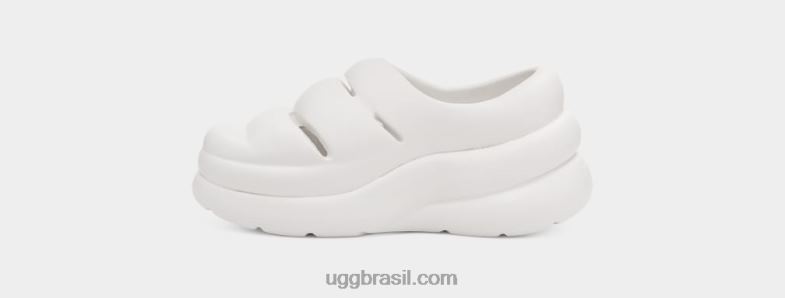 Branco brilhante 4VTTD2007 UGG crianças esporte sim tamanco