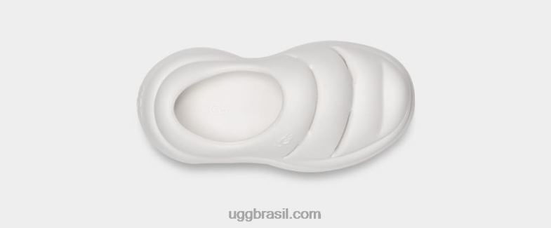 Branco brilhante 4VTTD2007 UGG crianças esporte sim tamanco