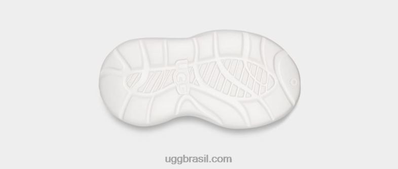 Branco brilhante 4VTTD2007 UGG crianças esporte sim tamanco