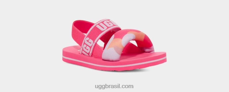 caramelo rosa 4VTTD1936 UGG crianças zuma sling camopop