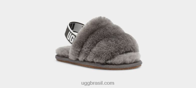 carvão 4VTTD1978 UGG crianças fofo sim deslize