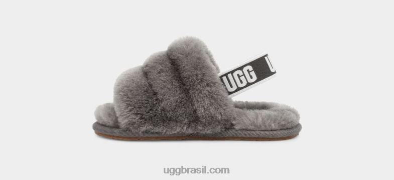 carvão 4VTTD1978 UGG crianças fofo sim deslize