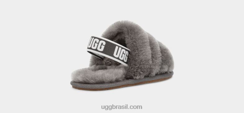 carvão 4VTTD1978 UGG crianças fofo sim deslize
