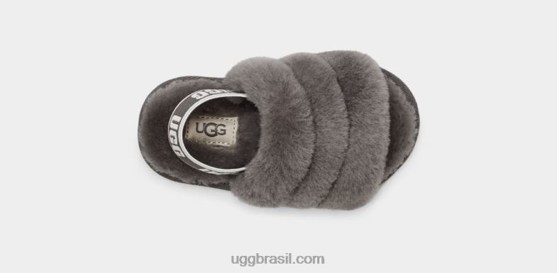 carvão 4VTTD1978 UGG crianças fofo sim deslize